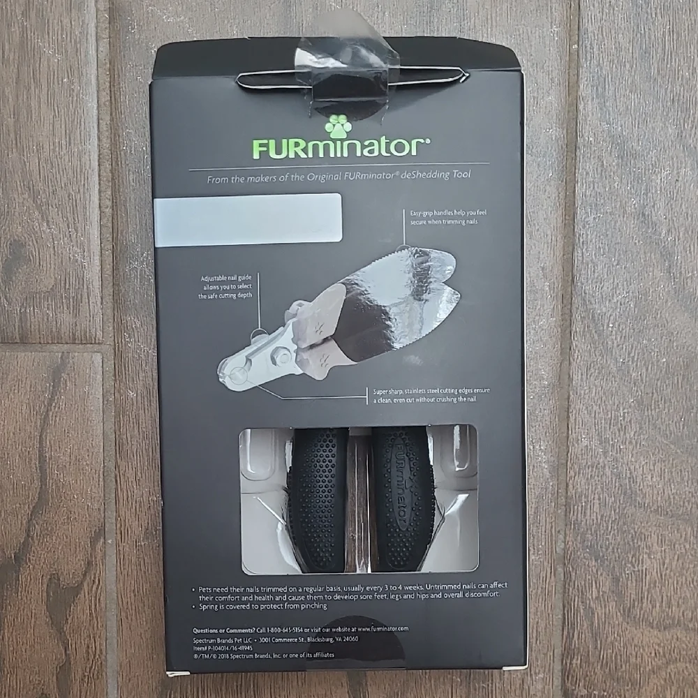 FURminator Professional Dog Nail Clippers Grooming Tool NEW